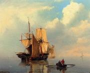 unknow artist Seascape, boats, ships and warships. 120 oil painting on canvas